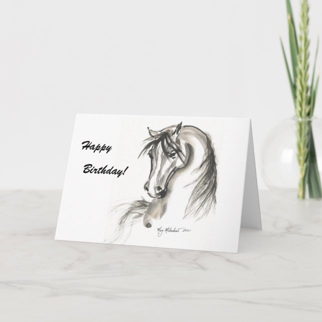 Häst 1 kort (Framsida)