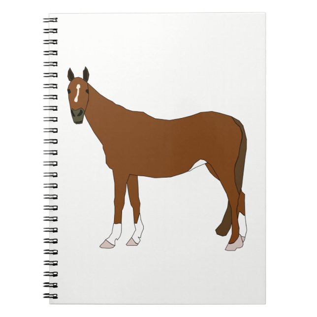Häst Anteckningsbok (Framsidan)