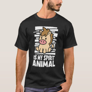Häst är min andliga, animaliska barnhäst t shirt