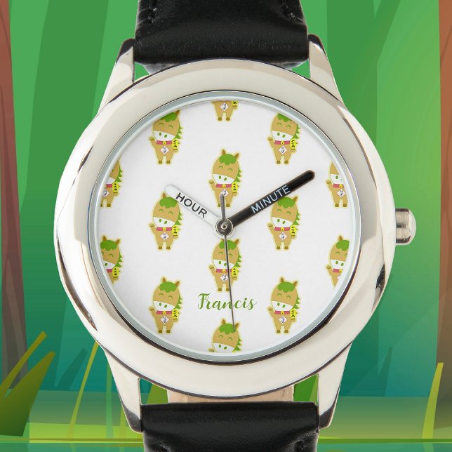Häst års tur lyckats Personlig eWatch klocka  (Horse Year Lucky Cute Personalized Watch, perfect for you or as a gift for your loved ones! )