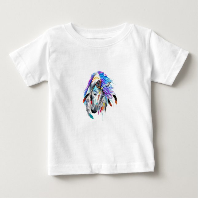 Häst Art T-Shirt (Framsida)
