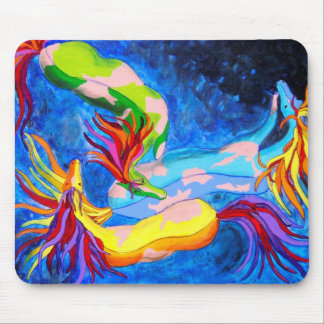 Häst av en olik färg musmatta