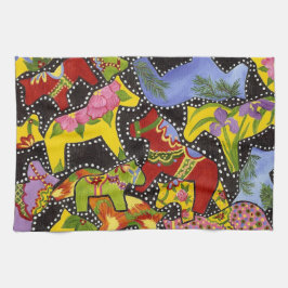 Häst av ett annat Färg-köksduk Kökshandduk