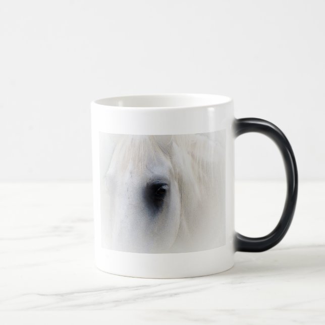 Häst & blommigt magisk mugg (Höger)