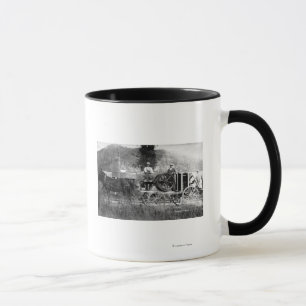Häst dragen vagn mugg