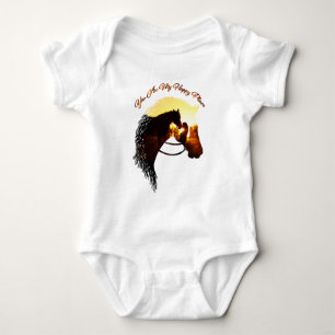 Häst Du Är Min Lyckliga Plats Hästälskare Kvinna T Shirt