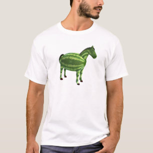 Häst för medborgarevattenmelondag t-shirt
