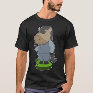 Häst Groom Bröllopsring Bröllop T Shirt
