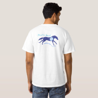Häst Hjärta till Hjärta Läkningsvibbar T Shirt