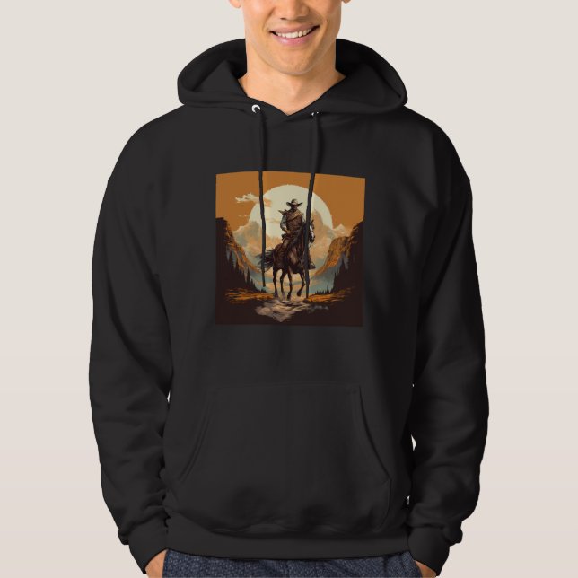 häst hoodie (Framsida)