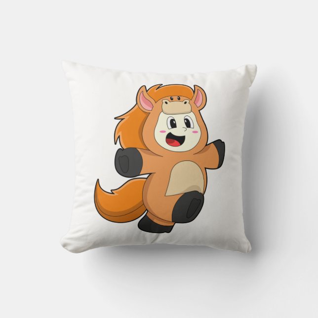 Häst i Costume Kudde (Framsida)