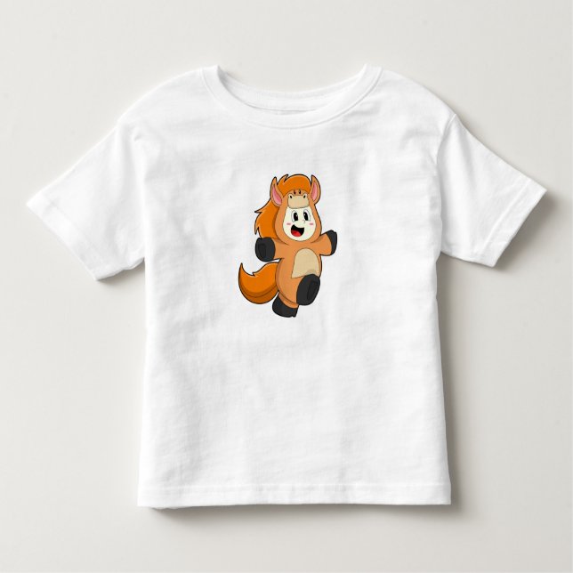 Häst i Costume T Shirt (Framsida)