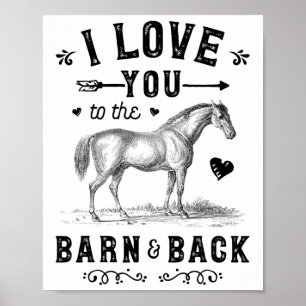 Häst i Kärlek dig till Barn och Bakflickornas hors Poster