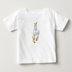 Häst i lågor t shirt
