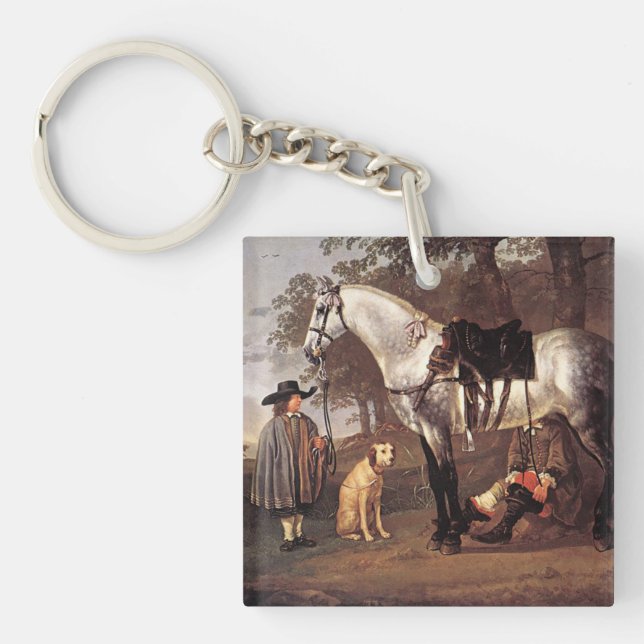 Häst i liggande Aelbert Cuyp (Framsidan)