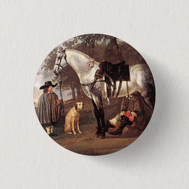 Häst i liggande Aelbert Cuyp Knapp (Framsida)