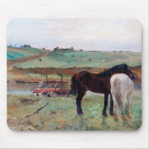 Häst i Meadow, Edgar Degas Musmatta