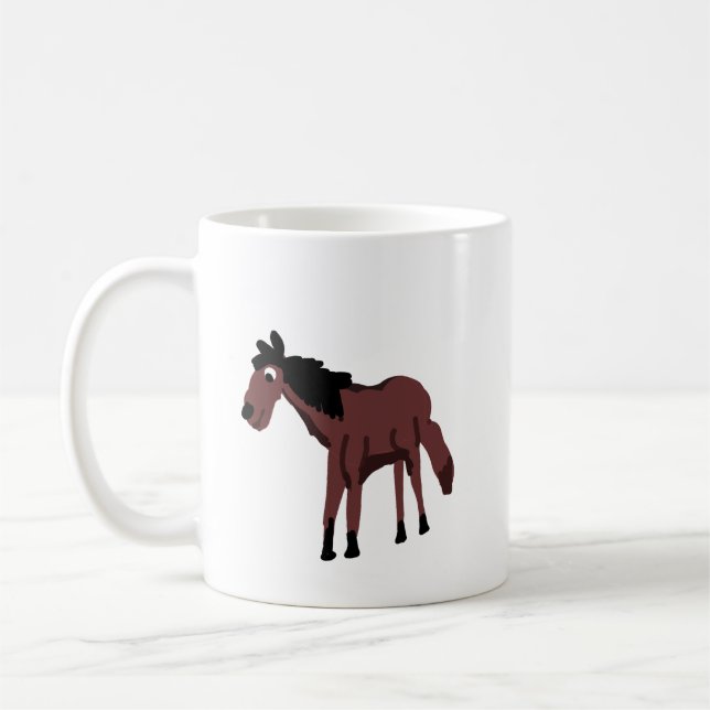 Häst  kaffemugg (Vänster)