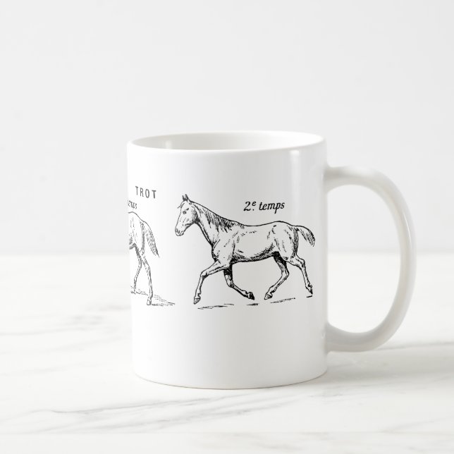 Häst Kaffemugg (Höger)