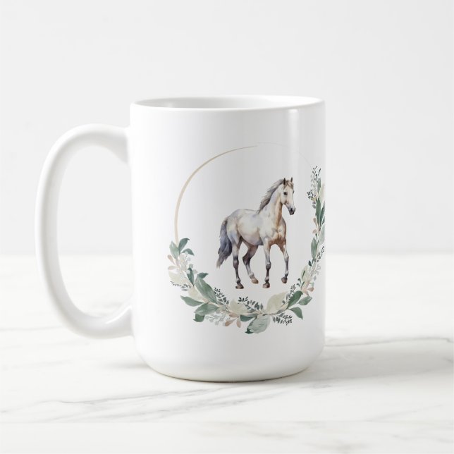 Häst kaffemugg  (Vänster)