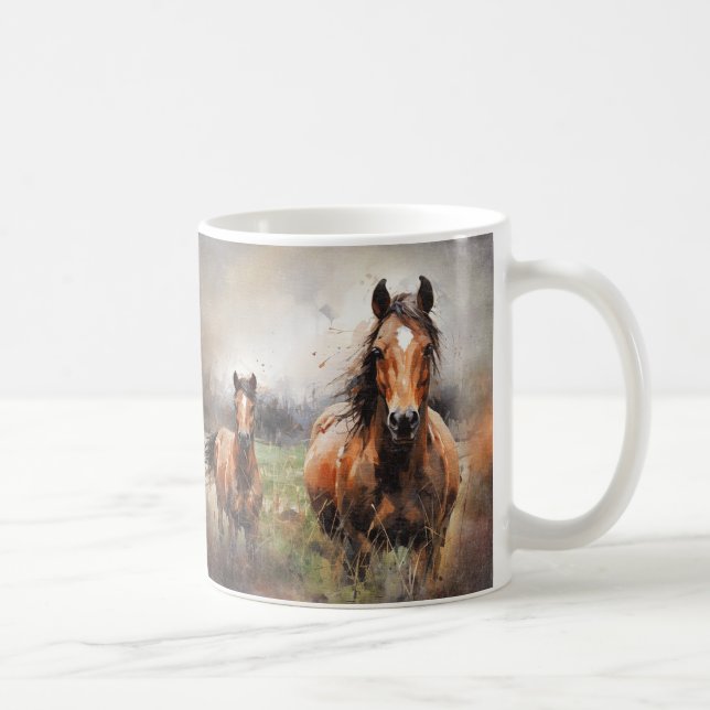 Häst Kaffemugg (Höger)