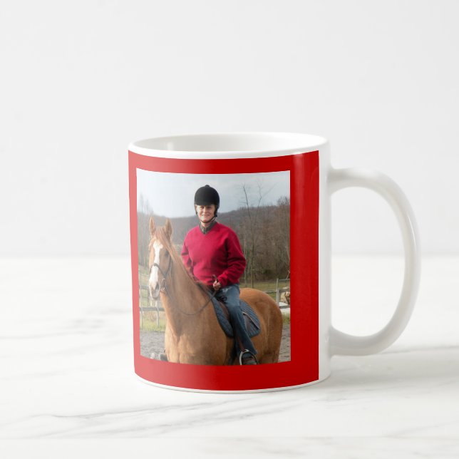 Häst Karen & böcklingmugg Kaffemugg (Höger)