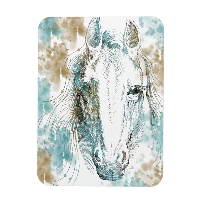 Häst Magnet (Vertikal)
