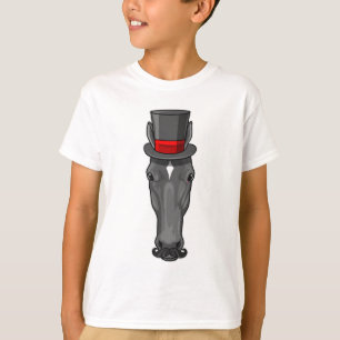 Häst med cylinder t shirt