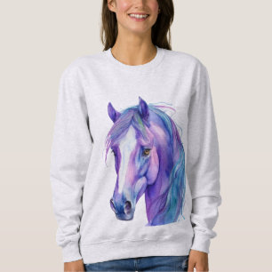 Häst med flera färgader t shirt