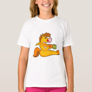 Häst med morot t shirt