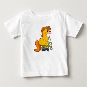 Häst med pojke.PNG T Shirt