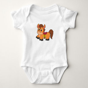 Häst med sadel t shirt