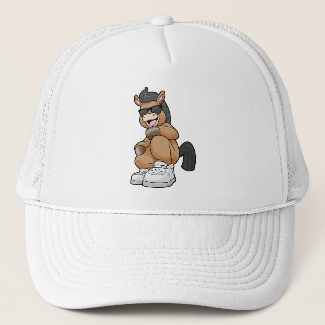 Häst med stora skor keps (Framsida)