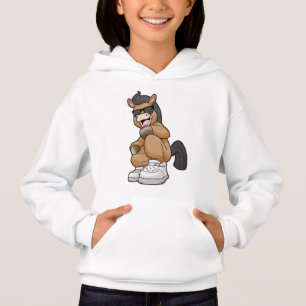Häst med stora skor t shirt
