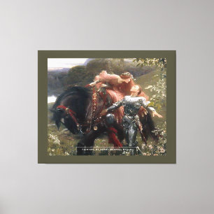 Häst och Älskare - inkapslad kanvas