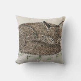 Häst och fox Pillow Kudde