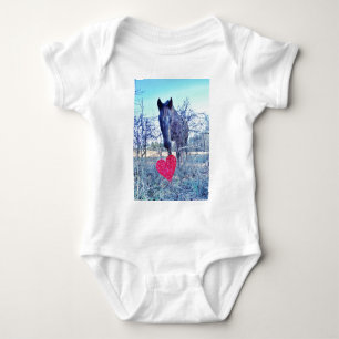 Häst och hjärta tee shirt