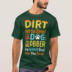 Häst och Hund Horse Lover Hund älskare T Shirt
