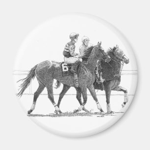 Häst- och Jockeymagnet Magnet
