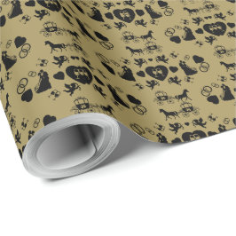 Häst och konst Romantic Bröllop Presentpapper