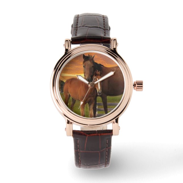 Häst och ponny armbandsur (Framsida)