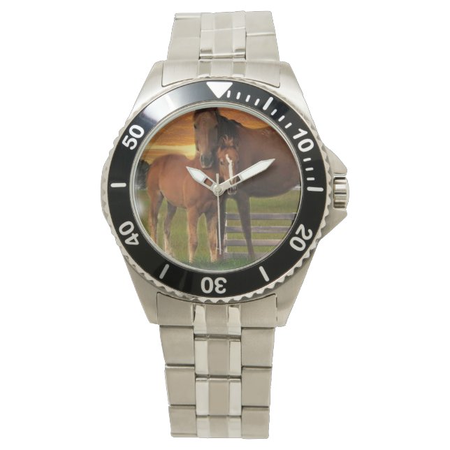 Häst och ponny armbandsur (Framsida)