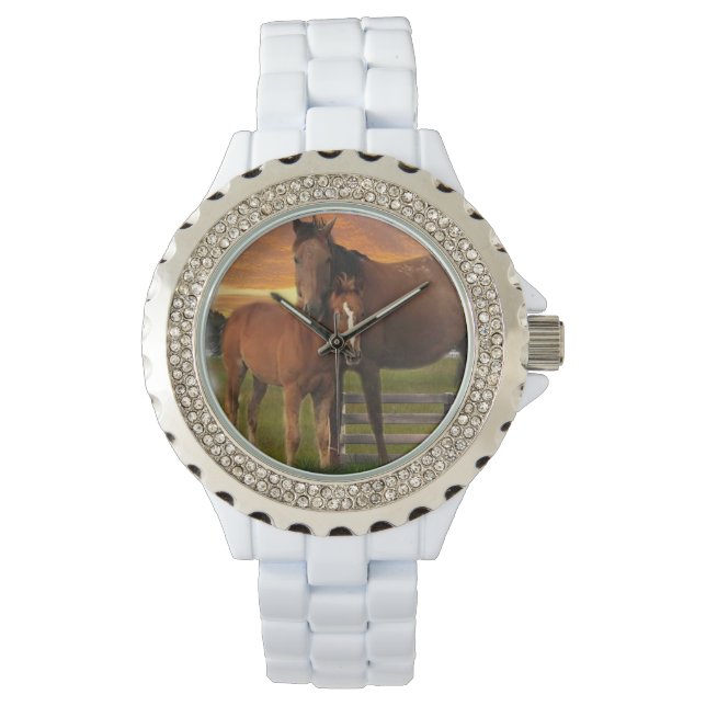 Häst och ponny armbandsur (Framsida)