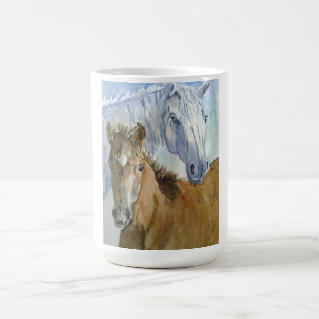 Häst och ponny kaffemugg (Center)