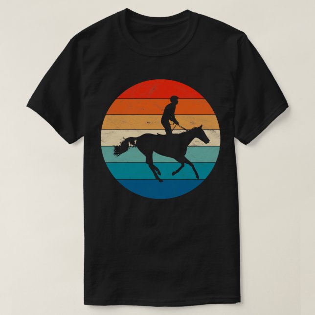 Häst och Rider T Shirt (Design framsida)