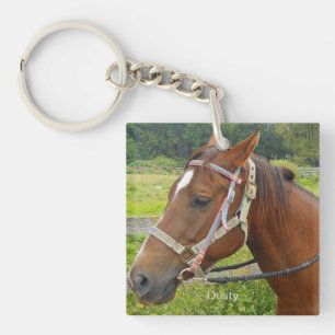 Häst- och ugglanyckelring