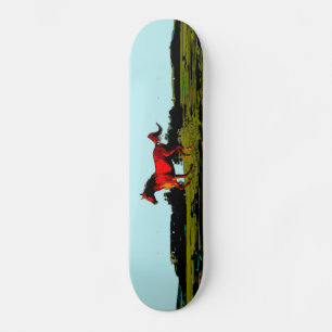 Häst Old School Skateboard Bräda 18 Cm