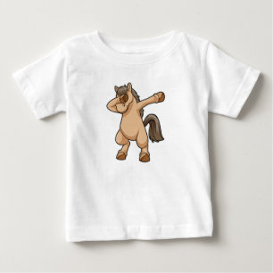 Häst på Hip Hop-dans Dab T Shirt