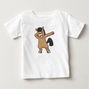 Häst på Hip Hop-dans Dab T Shirt