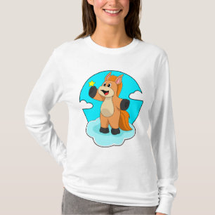 Häst på moln t shirt